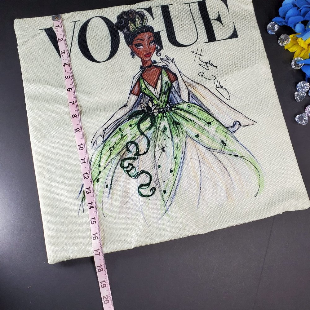 Vogue Disney Princess Tiana Decorative Pillowcase - Picture 4 of 13